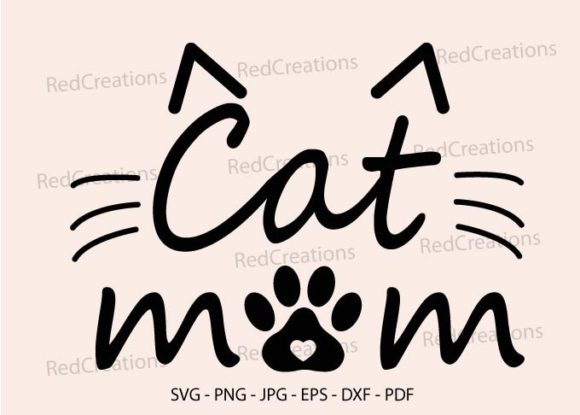 Cat Mom Svg, Cat Mama, Fur Mom Crazy Review