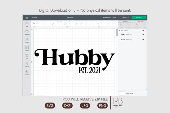 Hubby Est. 2021 SVG: A Designer's Review