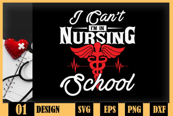 I Cant Im in Nursing School Funny Review