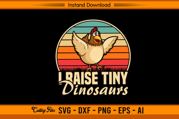I Raise Tiny Dinosaurs Funny Chicken Design Review
