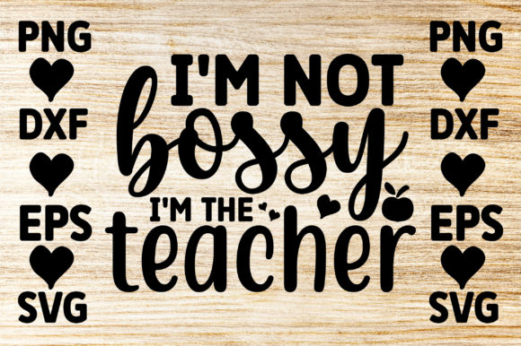 Reviewing Im Not Bossy Im the Teacher for Embroidery